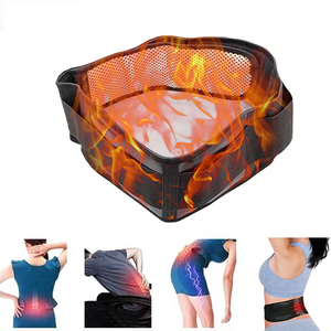 Self-heating Magnetic Back Support