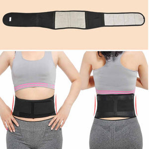 Self-heating Magnetic Back Support